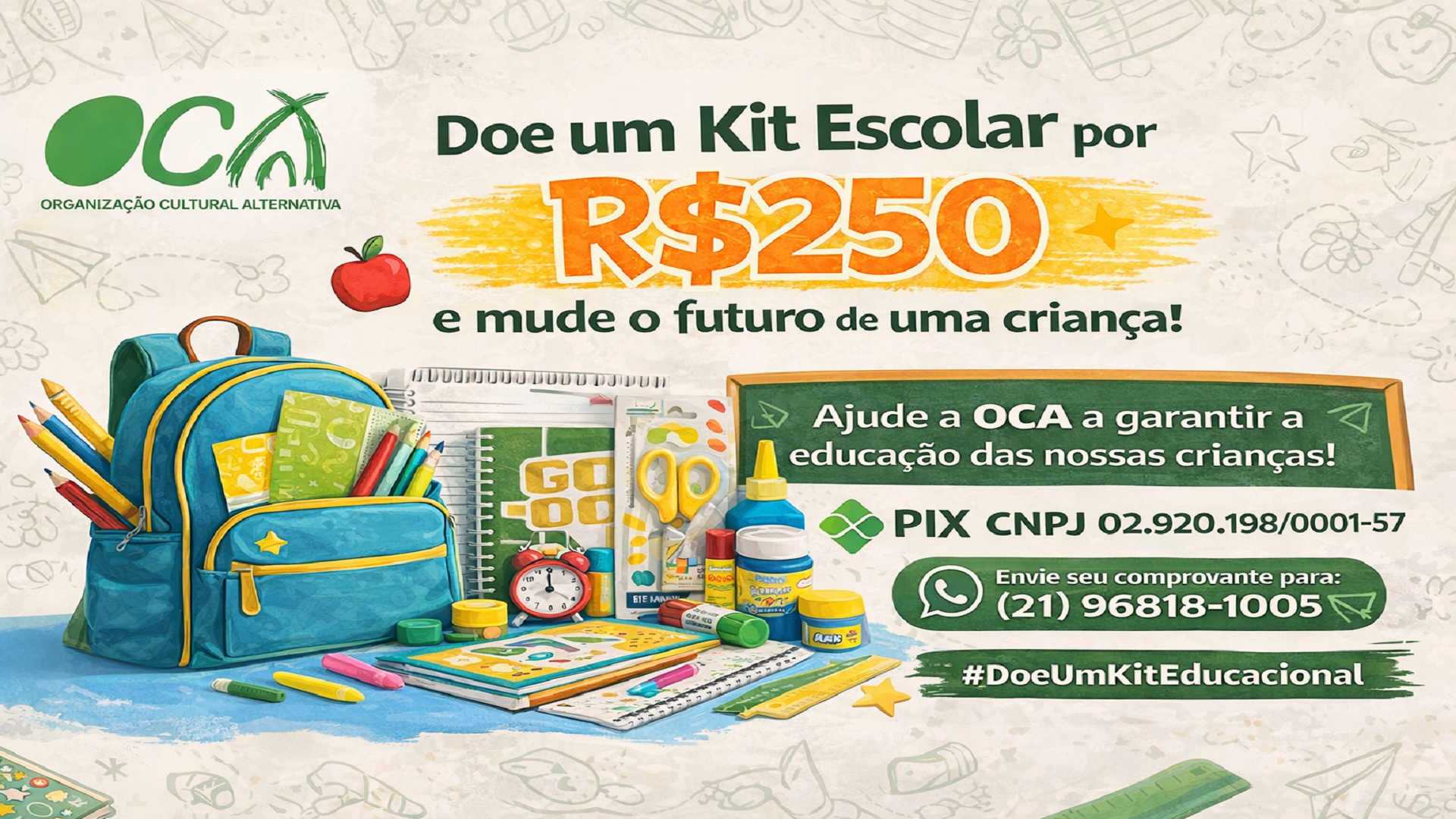 Campanha Kit Escolar